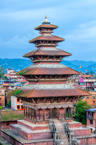 Nyatapola temple in Bhaktapur.