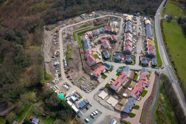 istock New housing development building houses for increased demand in rural areas 1429727652