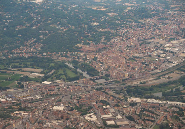 istock Aerial view of Moncalieri 1429727801