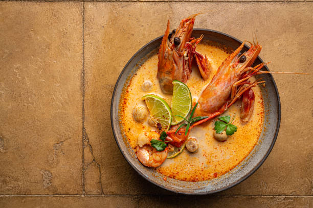 istock Tom Yam kung Spicy soup 1429742153