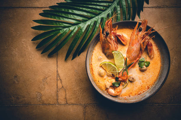 istock Tom Yam kung Spicy soup 1429742670