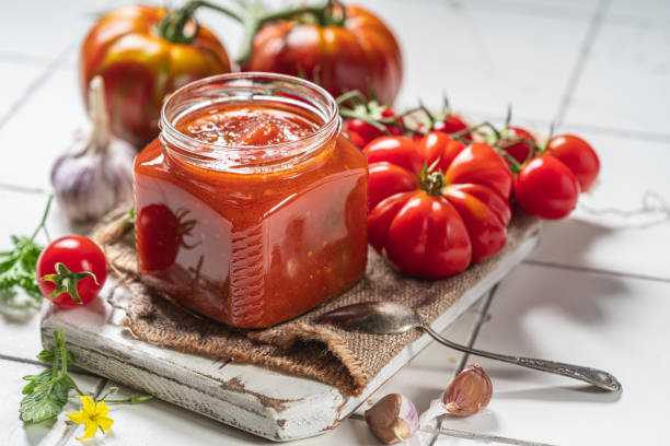istock Homemade tomato sauce 1429743357