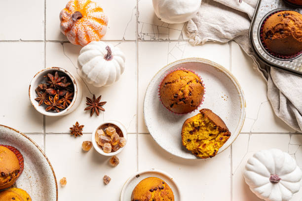 istock Homemade pumpkin muffins 1429744690