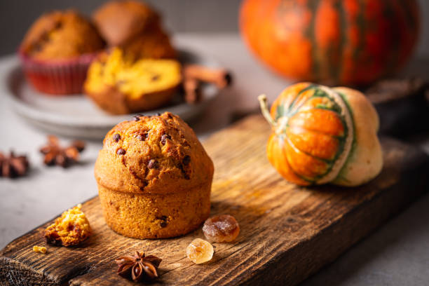 istock Homemade pumpkin muffins 1429744702
