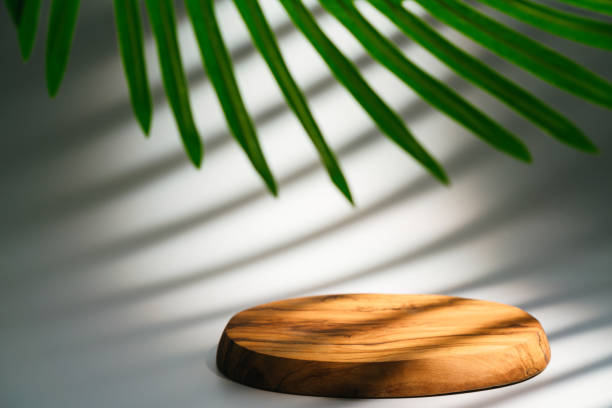 istock Wooden podium for product 1429744759