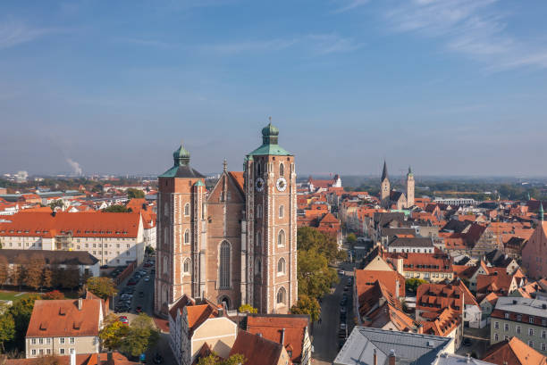 istock Ingolstadt city skyline, Germany 1429749704