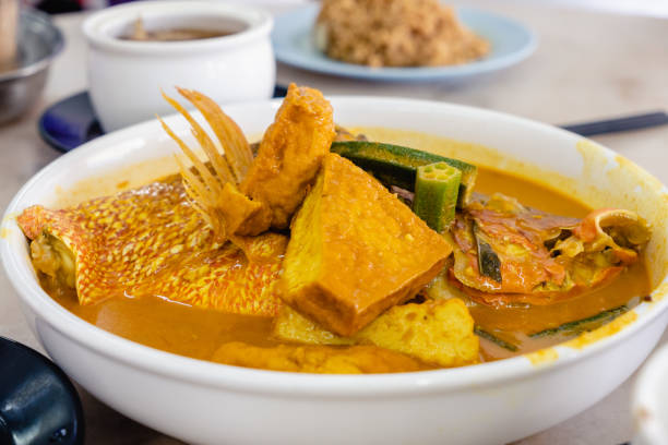 istock Malaysia and Singapore local fish curry 1429775066