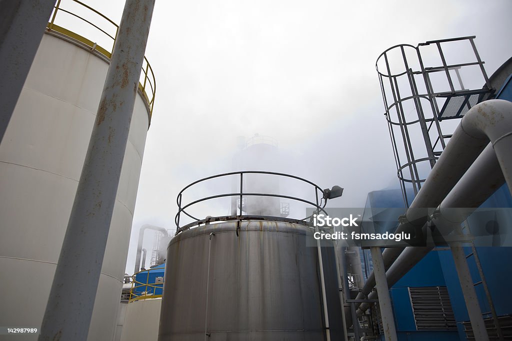 Chemical Budynek przemysłowy II - Zbiór zdjęć royalty-free (Turbina gazowa)