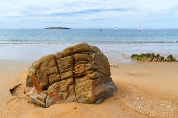 Erdeven coast. Brittany region