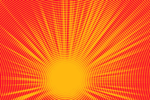 Sunburst abstract background with Zoom Effect and Blurred Motion