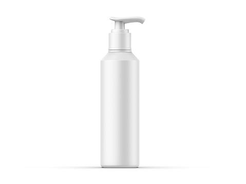 Bottle, Shampoo, Soap Dispenser, Make-Up, White Colour