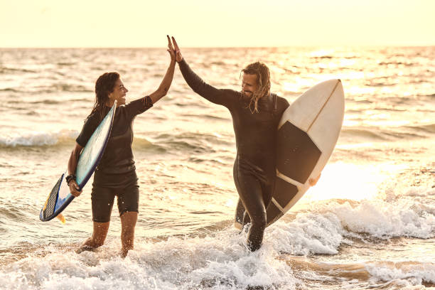 istock Good surfing honey! 1429924418