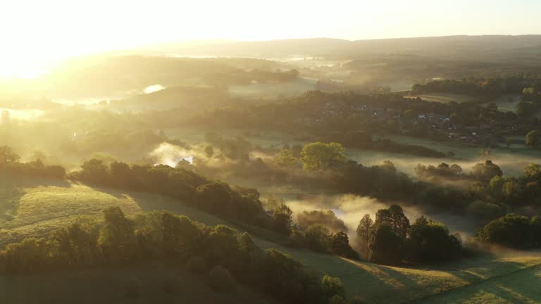 Sunrise in  Surrey England