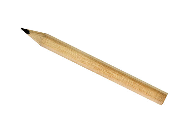 istock Wooden pencil isolated on white background 1429938410