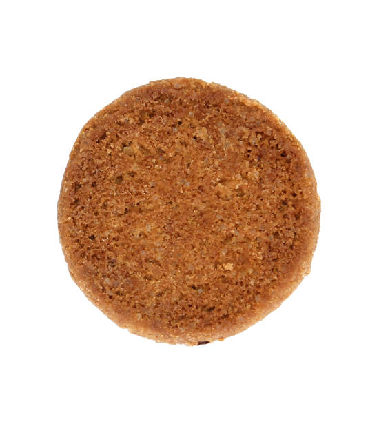 istock round chocolate chip cookie isolated on white background clipping path 1429939021