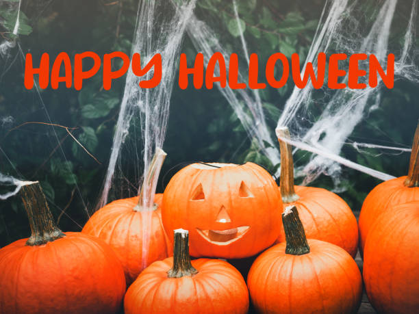 istock Ripe, juicy pumpkins lying on the table 1429946165