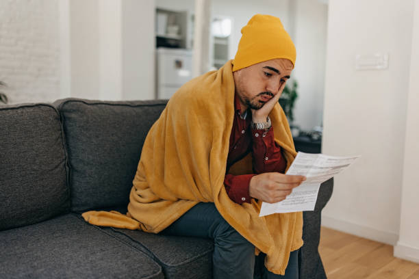 istock Worried about unpaid bills 1429950841