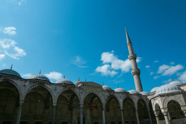 Blue Mosque (Sultan Ahmed) Istanbul Turkey stock photo