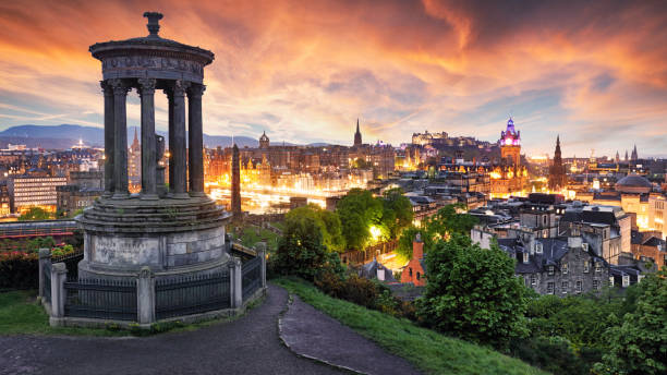 istock Scotland - Edinburgh skyline at dramatic sunset - UK 1429962108