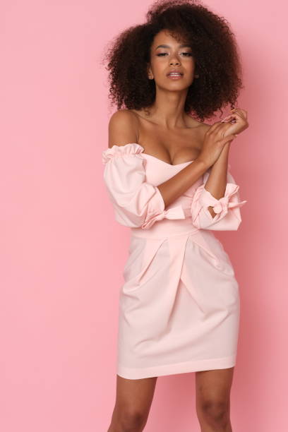 istock Positive African American female model. 1429963676