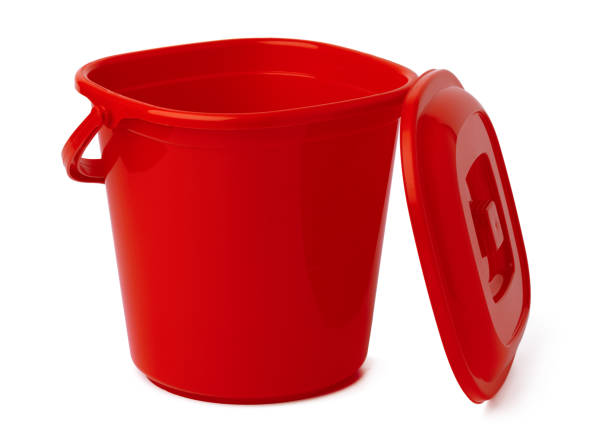 istock Single plastic bucket isolated on a white background 1429971851