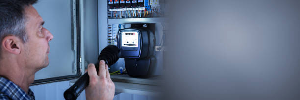 istock Electrician Examining A Fusebox 1429977816