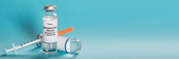 istock Meningococcal Vaccine In Vials With Syringe 1429979914
