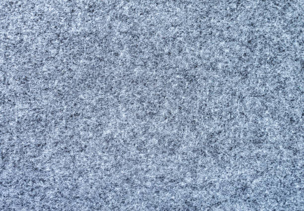 velcro or felt texture. gray fabric background. - felt textured textured effect textile imagens e fotografias de stock