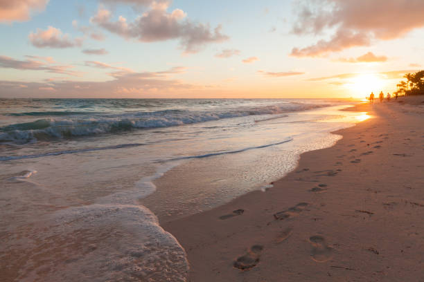istock Sunrise over Bavaro beach, Dominican Republic 1429997378