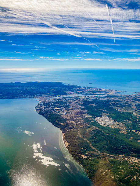 mediterranean sea close to Montpellier in Languedoc region mediterranean sea close to Montpellier in Languedoc region beziers stock pictures, royalty-free photos & images