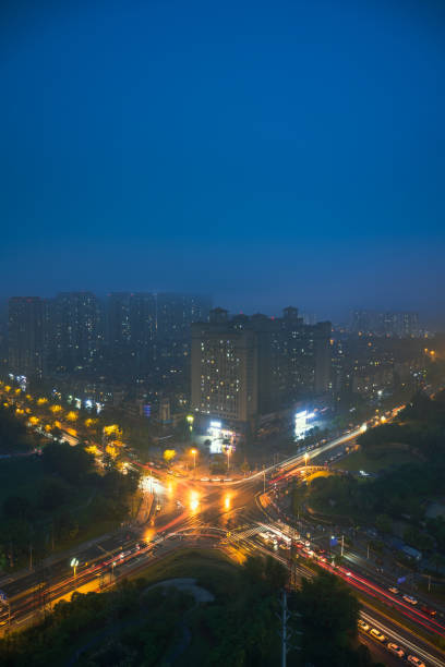 istock Modern City in Fog 1430004400