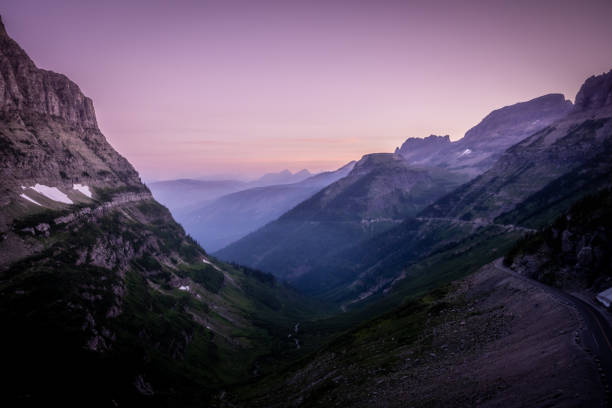 istock Looking Down The Valley At Sunrise From Highline Trail 1430006640