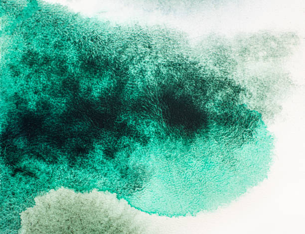 istock Watercolor abstract color background on textured paper. 1430011359