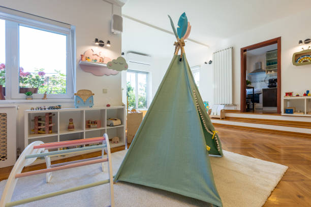 istock Interior of a montessori kindergarten 1430011577