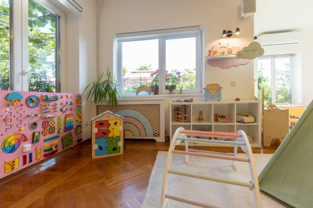 istock Interior of a montessori kindergarten 1430013785