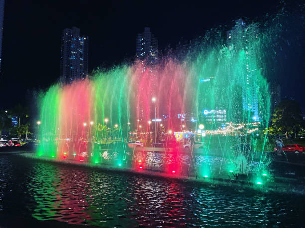 istock Led Water Fountain 1430035781