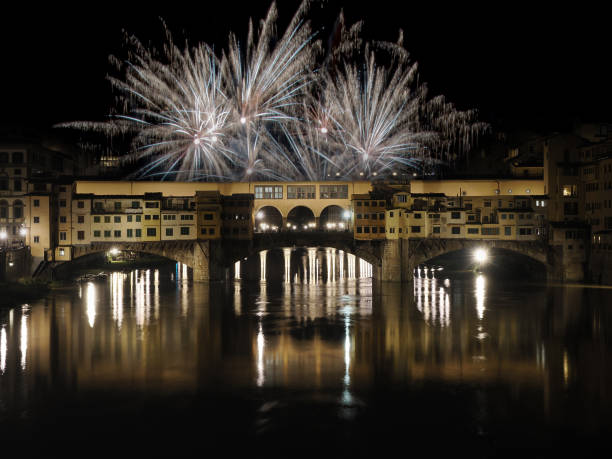 istock fire works fireworks on ponte vecchio bridge florence at night 1430048692