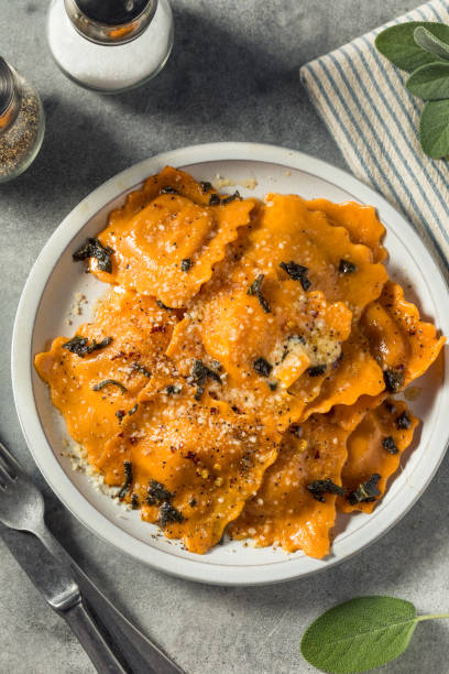 istock Homemade Butternut Squash Ravioli Pasta 1430048866