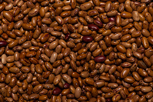Background of raw red kidney beans