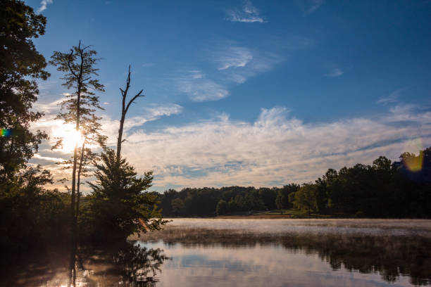 istock Early morning on the lake 1430057826
