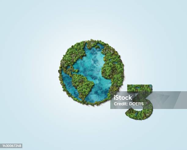 O3 World Ozone Day Concept Stock Photo - Download Image Now - Abstract, Alertness, Atmosphere