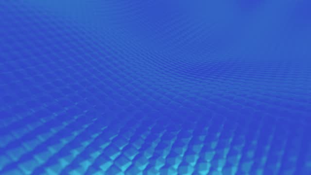 Isometric cubes surface stock video