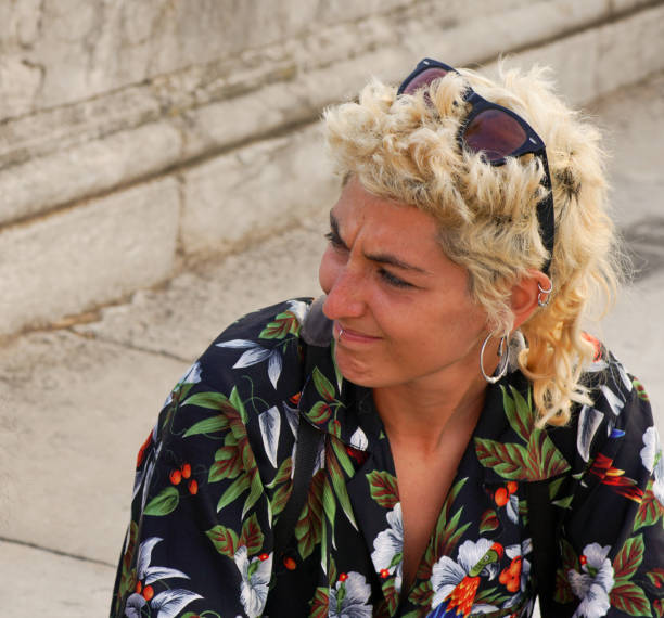 istock non binary gender person. Authentic queer person. 1430088970