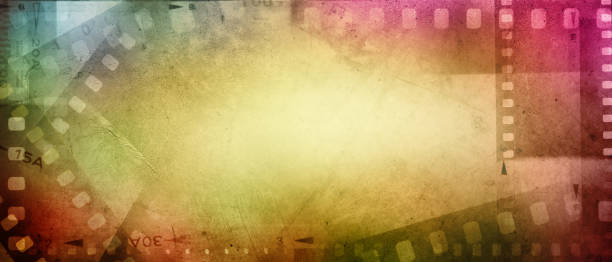 istock Colorful film frames background 1430102629