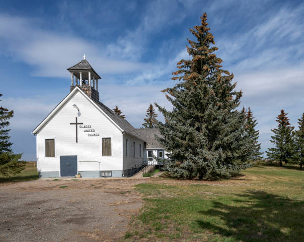 Gladys United Church in Rural Alberta