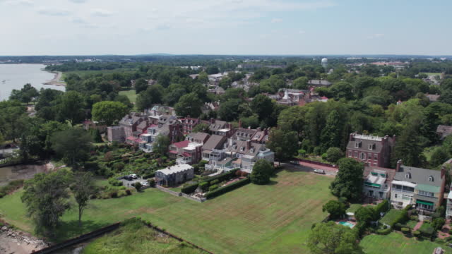Drone View of New Castle, DE
