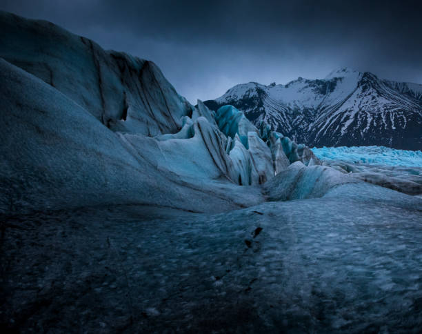 istock Dramatic and Moody Svinafellsjokull Glacier in Iceland 1430108683