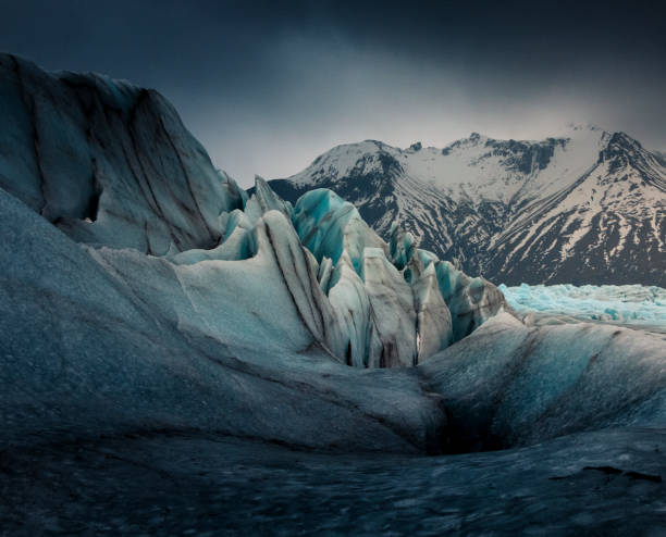 istock Dramatic and Moody Svinafellsjokull Glacier in Iceland 1430108837