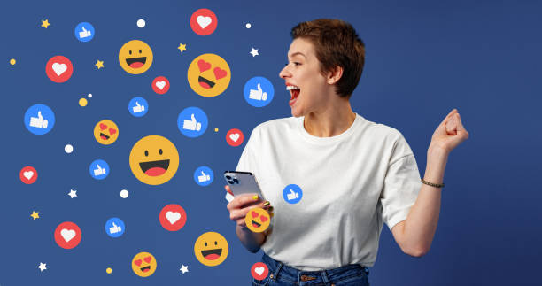 istock Young pretty woman using mobile phone for checking social media 1430110176