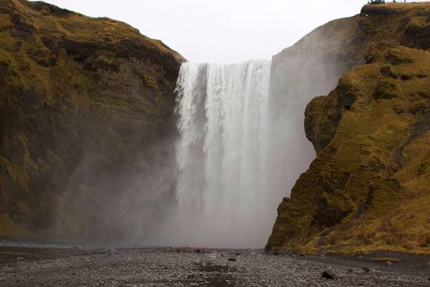 istock Skogafoss waterfall in Iceland no people 1430112299